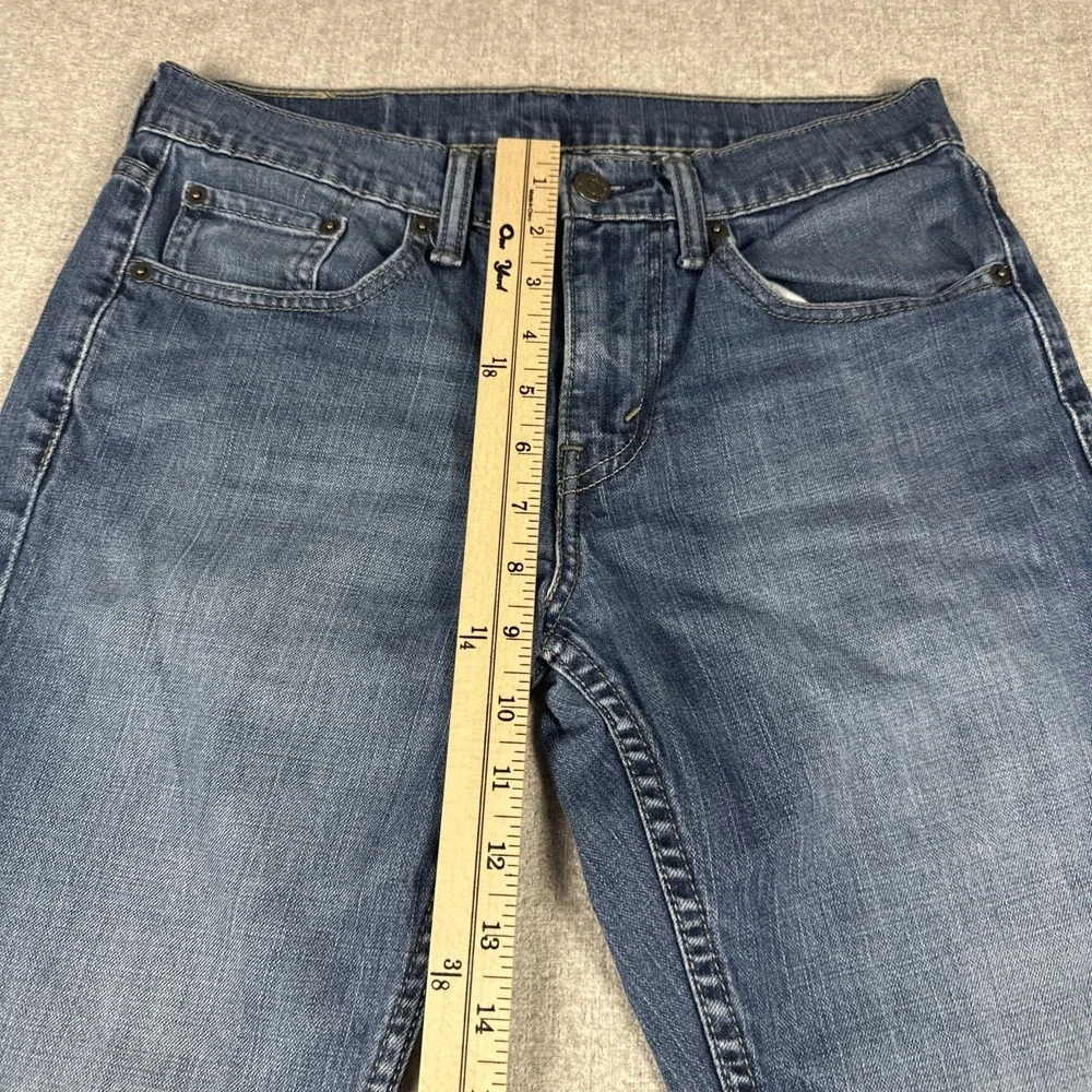 Levi's 511 Slim Fit Jeans Medium‎ Wash Blue 30x30 Denim Mens Modern Classic